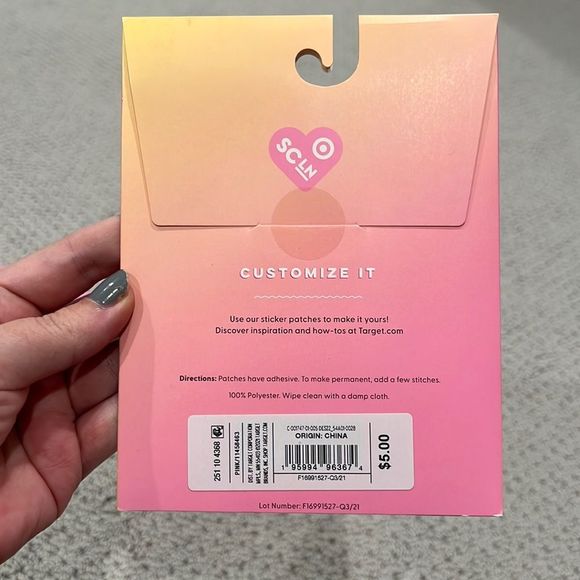 NIP Stoney Clover Lane x Target H Initial Patch - Picture 2 of 2